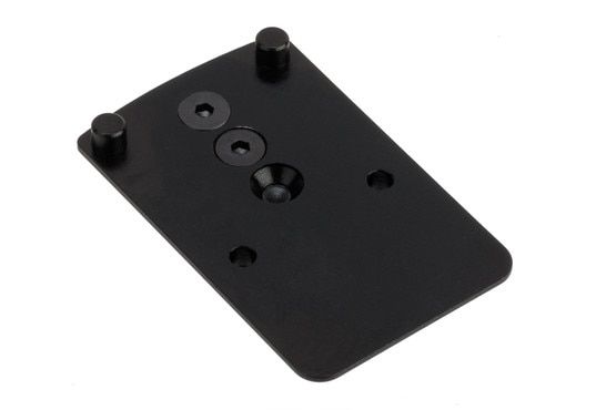 Trijicon RMR quick release mount for use with Leupold scope rings